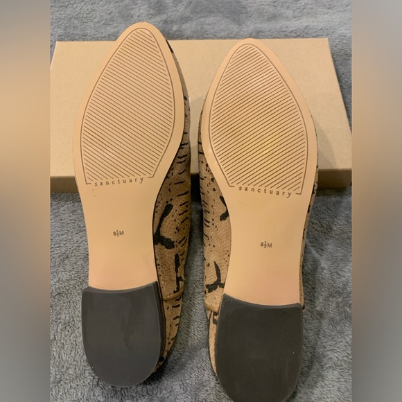 Sanctuary Tan and Black snake skin Patterned Shoes - Picture 2 of 7